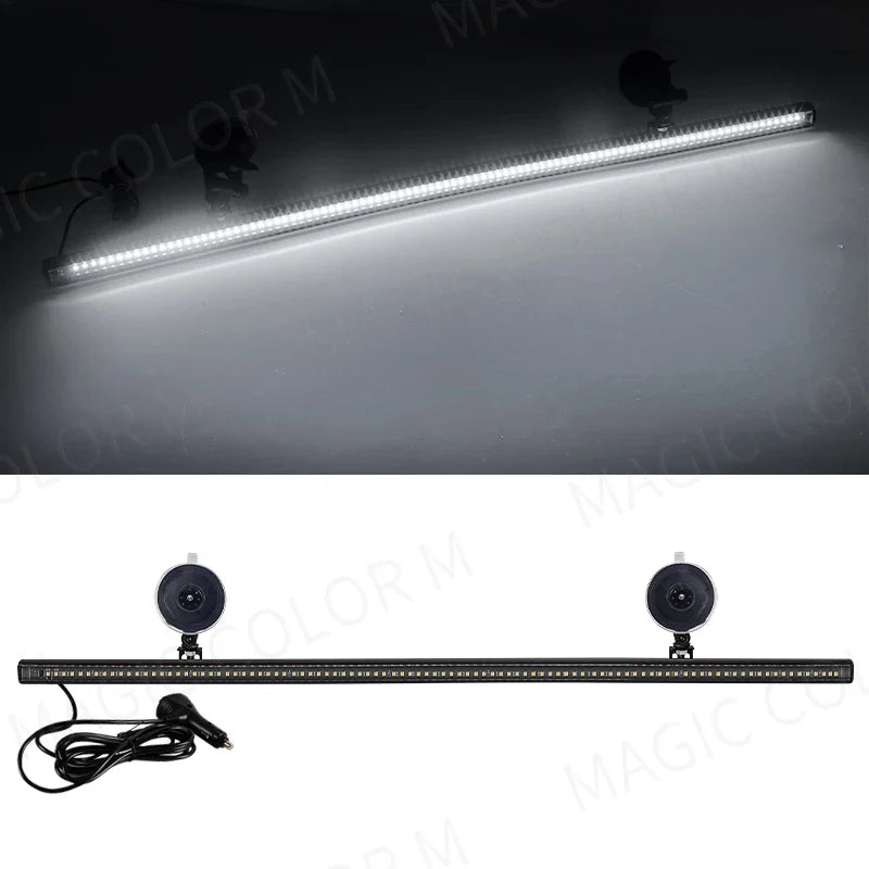 96 LED Stroboszkóp Fénycsík – Veyra – (Autós Vészjelző)