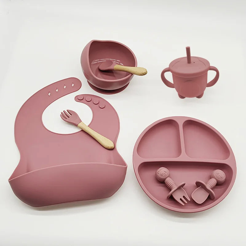 Silicone étkészlet babák számára - TinyBites
