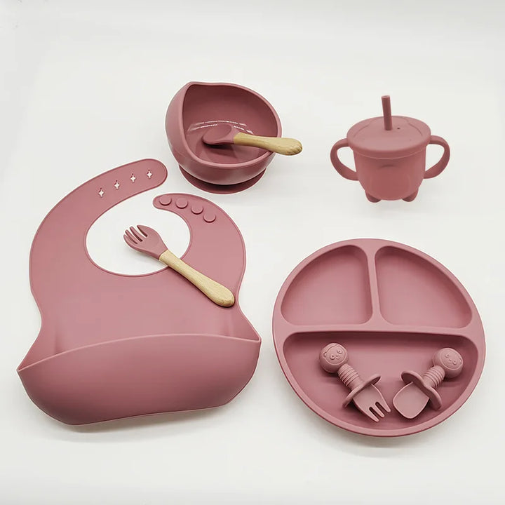 Silicone étkészlet babák számára - TinyBites