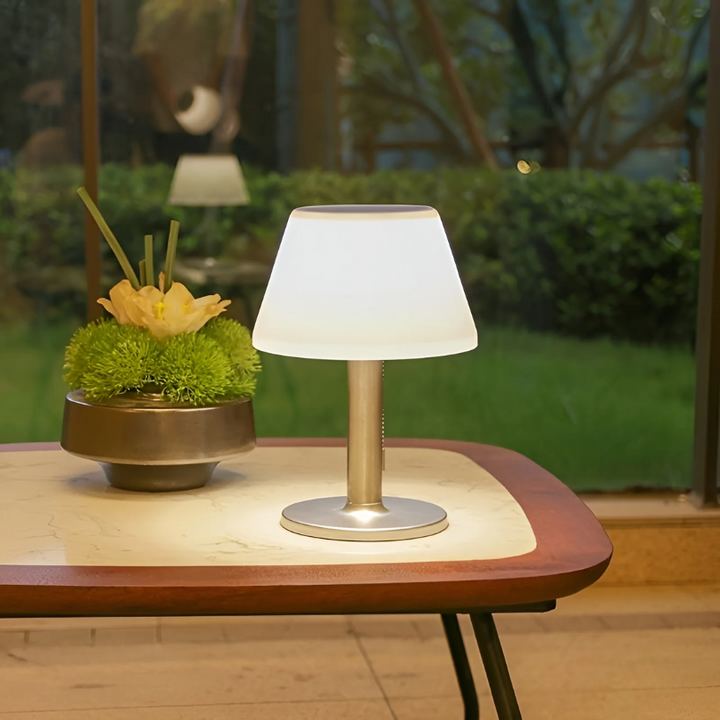 Solargetriebene Tischlaterne - GlowGarden