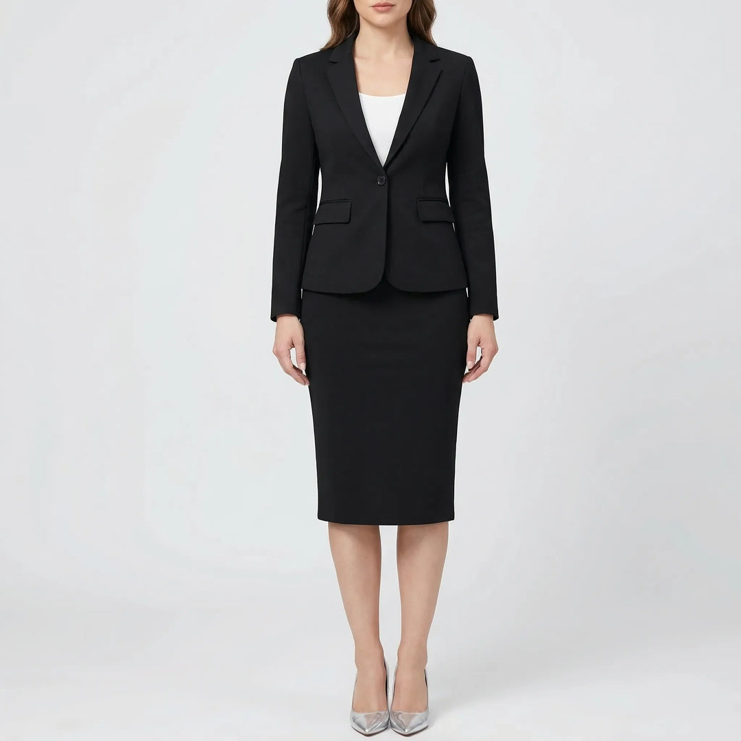 Structured Women's Office Suit Set - Jasmine