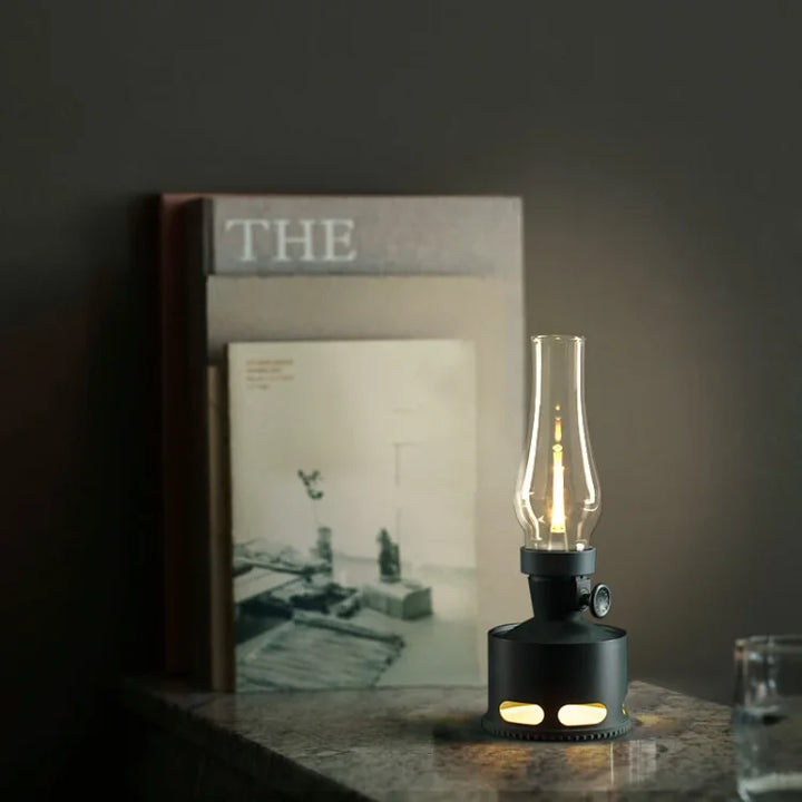 Újratölthető Vintage LED Lámpás - LumaLantern