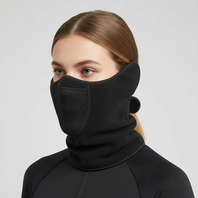 Hőszigetelő nyak- és arcvédő maszk fleece anyagból - ThermaShield