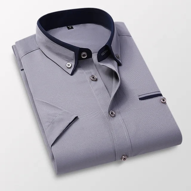 Timeless Shirt With A Turn-Down Collar - Chad