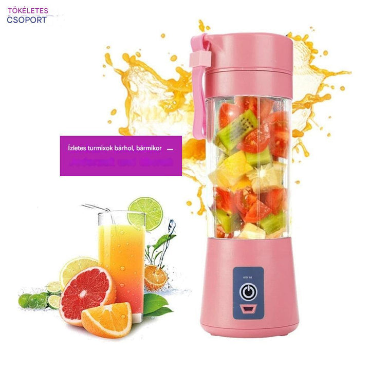 Hordozható Smoothie Készítő Italfunkcióval - FreshBlend To-Go