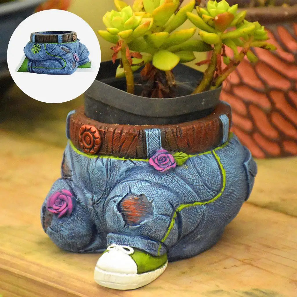 Kertész Hars Zsírnövény Cserép Szobor - GardenBuddy