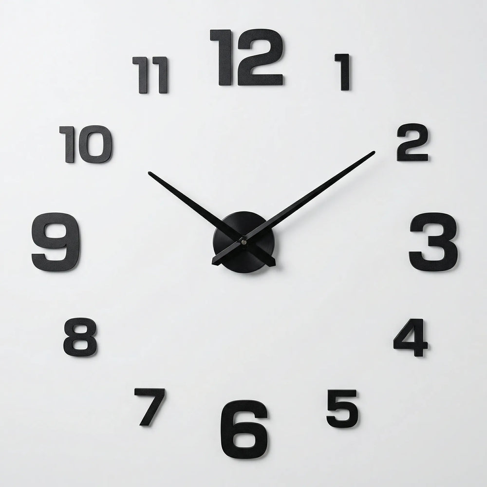 Übergroße Moderne Wanduhr - Clockique