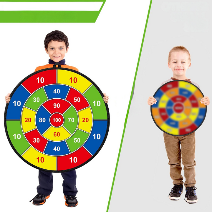 Nagy Dartcélpont Gyerekeknek Ragasztós Labdákkal és Dárdákkal - PlayTarget