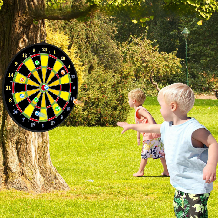 Nagy Dartcélpont Gyerekeknek Ragasztós Labdákkal és Dárdákkal - PlayTarget