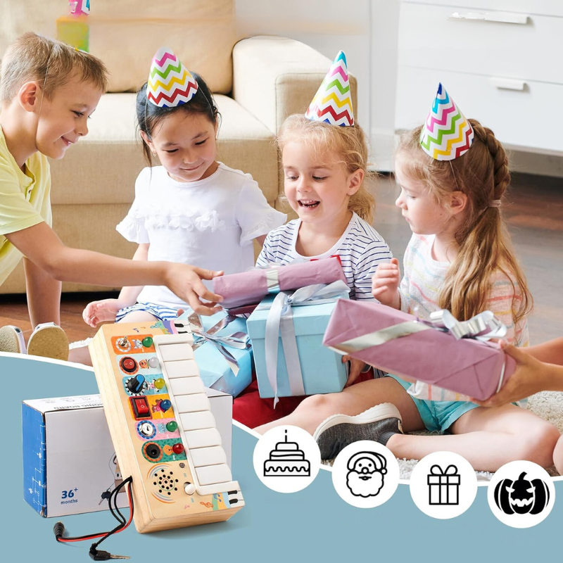 Montessori Játék készlet babák számára 6 hónapos kortól - LearnBuddies