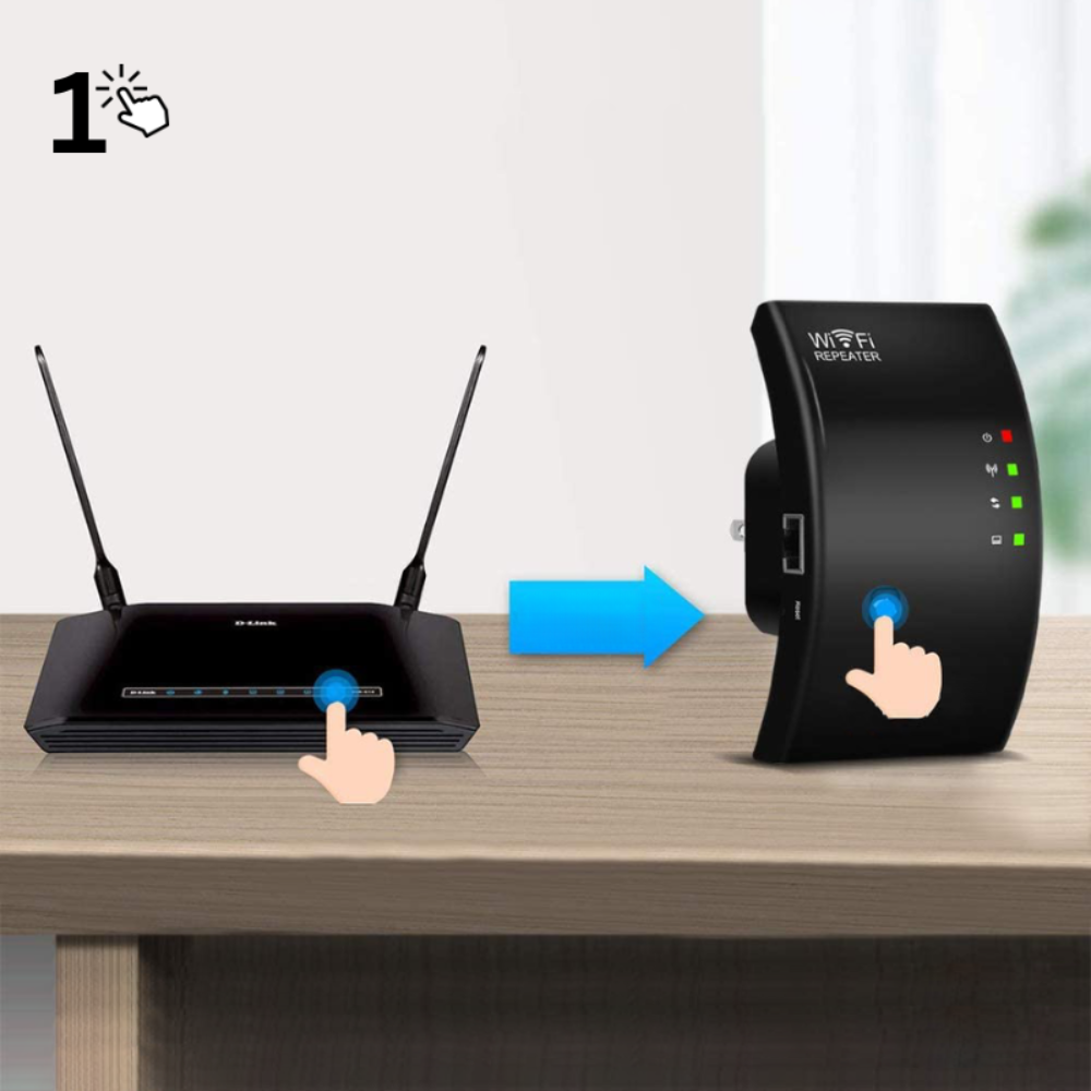 Vezeték nélküli WiFi-erősítő - NetBlaze