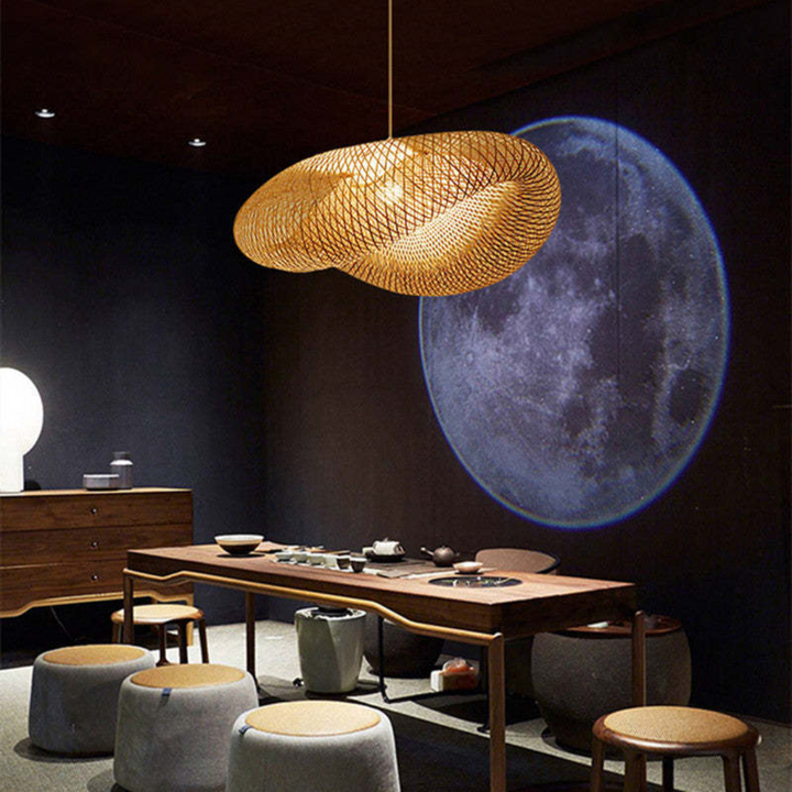 AA OUT OF STOCK Design LED Függőlámpa Bambusz Gömbökkel – EcoSphere