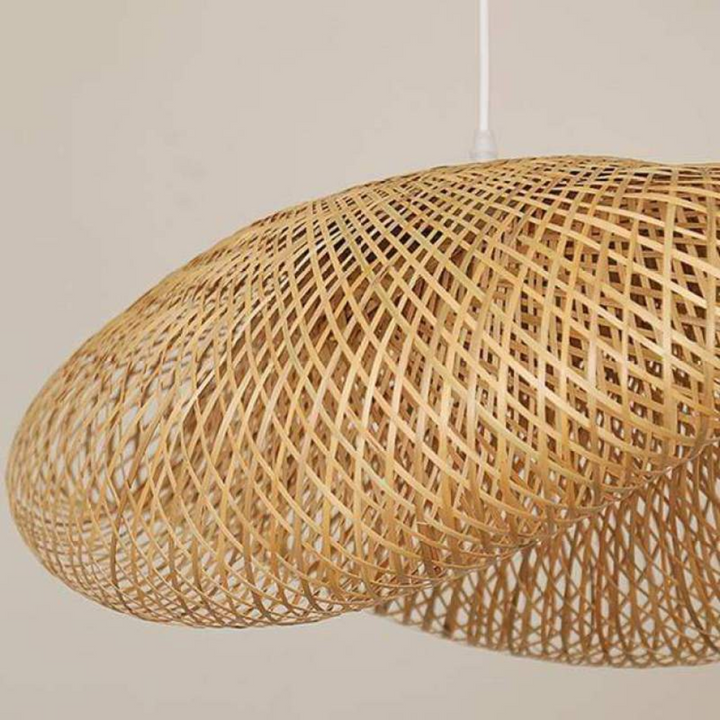 AA OUT OF STOCK Design LED Függőlámpa Bambusz Gömbökkel – EcoSphere
