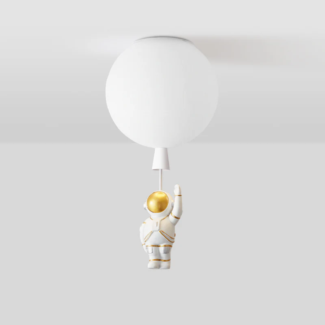 Trendi Hold/Űrhajós Gyerekszoba LED Mennyezeti Lámpa - CosmoGlow