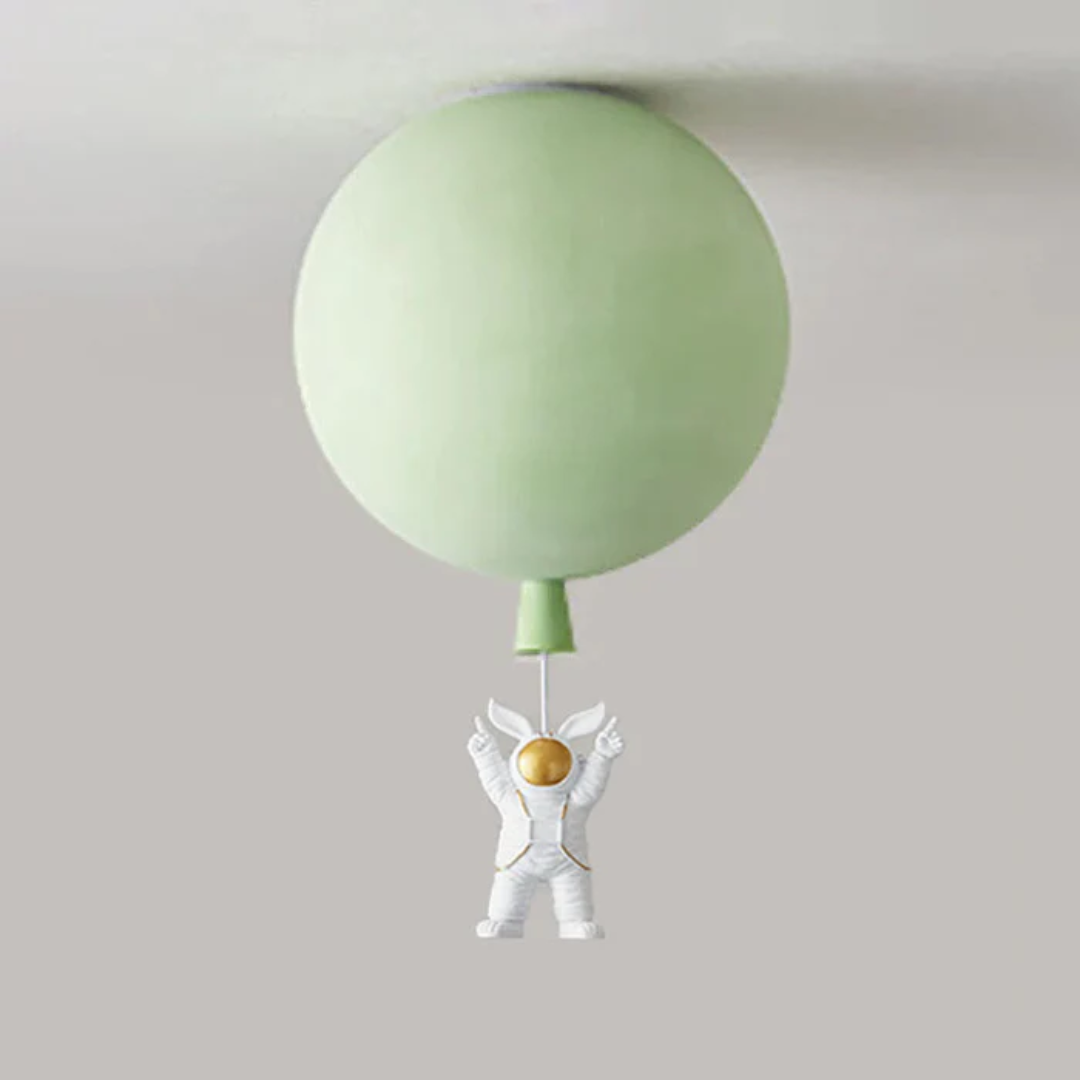 Trendi Hold/Űrhajós Gyerekszoba LED Mennyezeti Lámpa - CosmoGlow