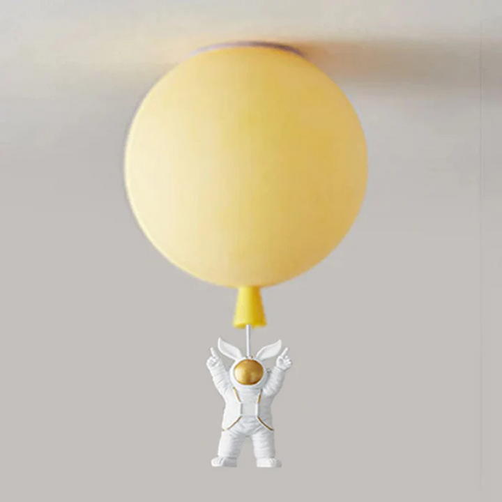 Trendi Hold/Űrhajós Gyerekszoba LED Mennyezeti Lámpa - CosmoGlow