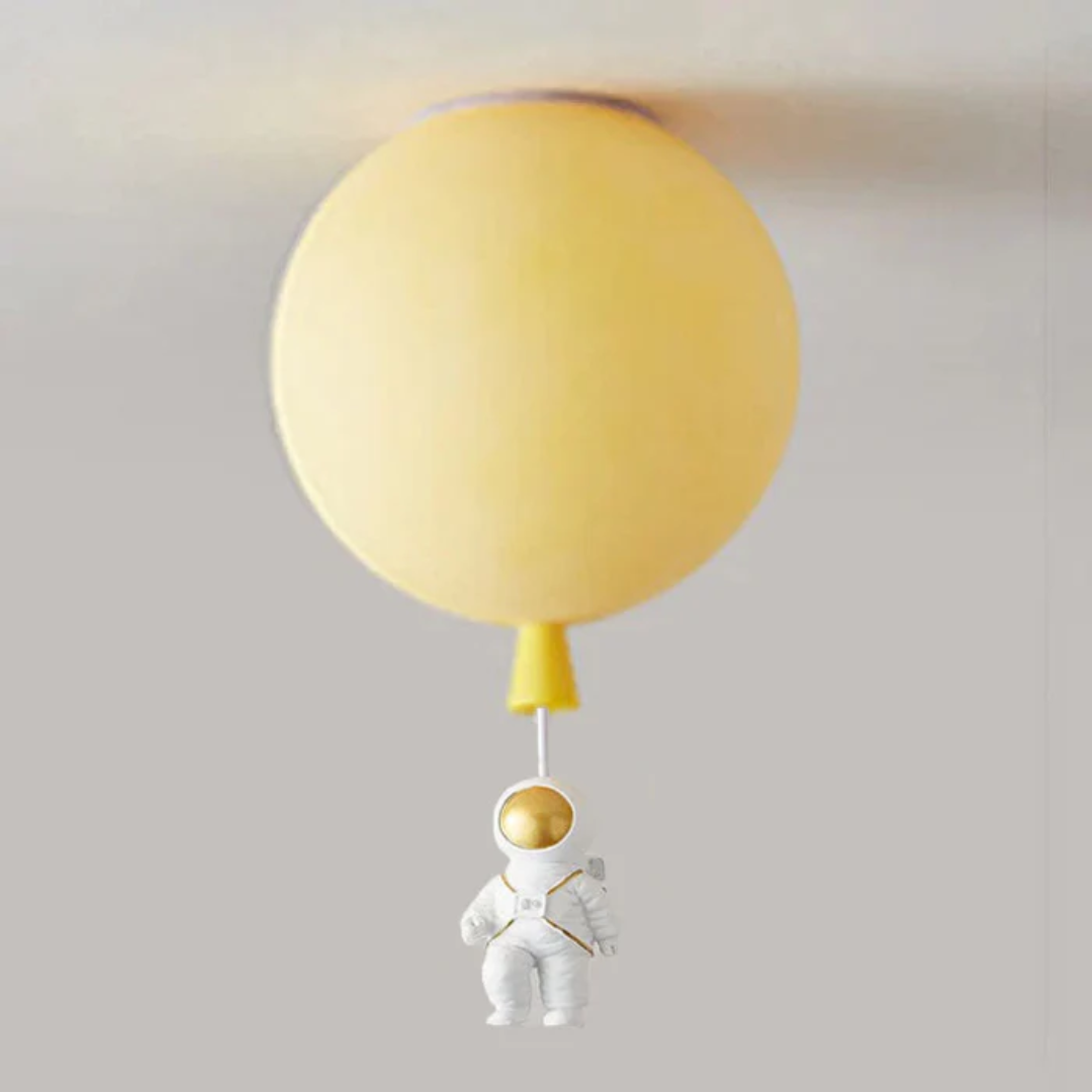 Trendi Hold/Űrhajós Gyerekszoba LED Mennyezeti Lámpa - CosmoGlow