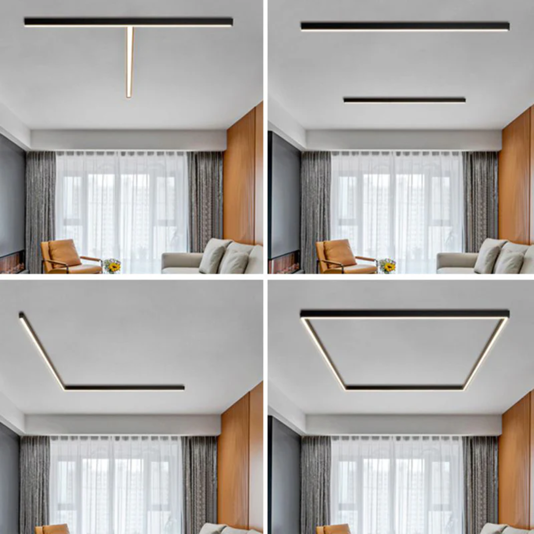 AA_Bad Conversion-Indusztriális Lineáris LED Mennyezeti Lámpa - Stratum
