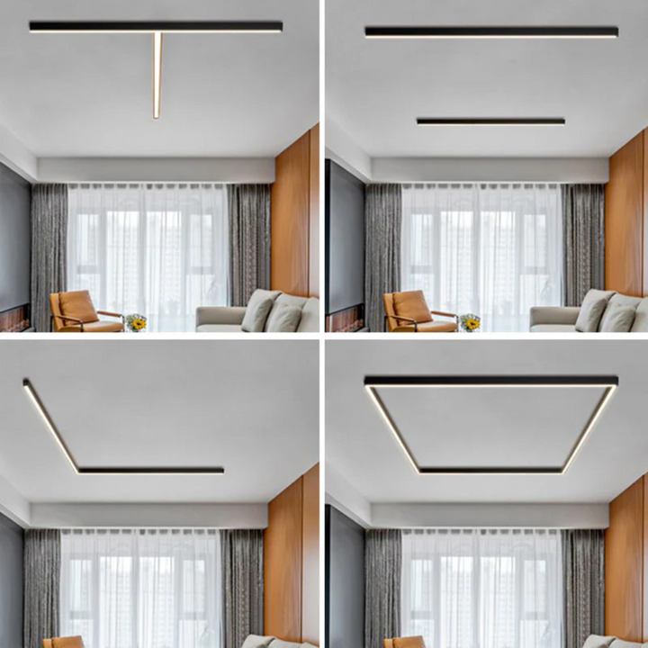 AA_Bad Conversion-Indusztriális Lineáris LED Mennyezeti Lámpa - Stratum