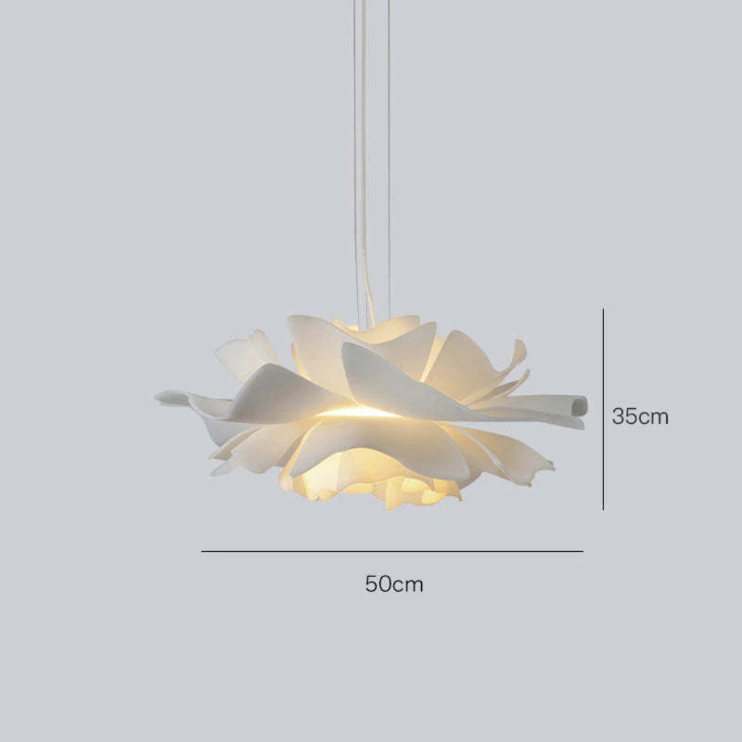 AA NOT AVAILABLE Design Függőlámpa Virág Fehér Fém - Sophia