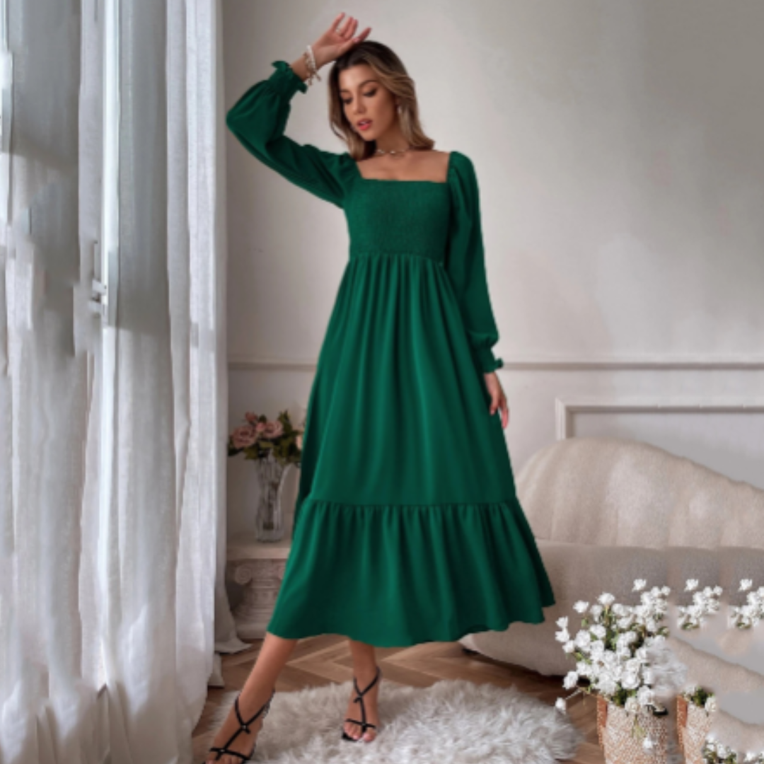 Átmeneti ruha Florentine kivágással – Hermina