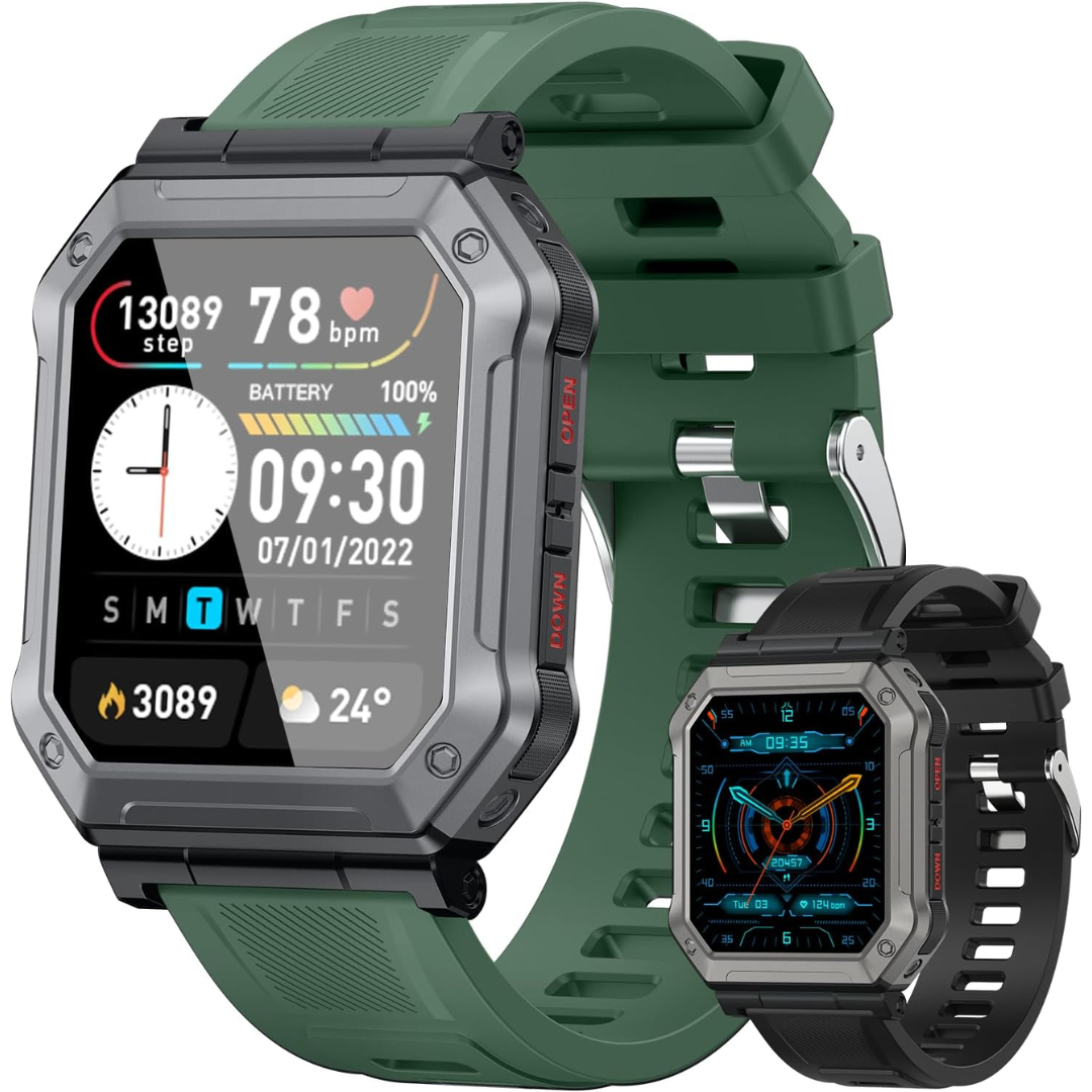Katona Smartwatch Férfiaknak Fitnesz Követővel - Wayne