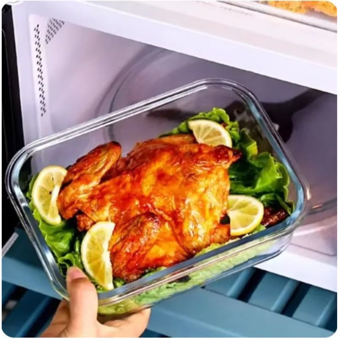 Boroszilikát Üveg Ebédeltető - GlassGuard Bento