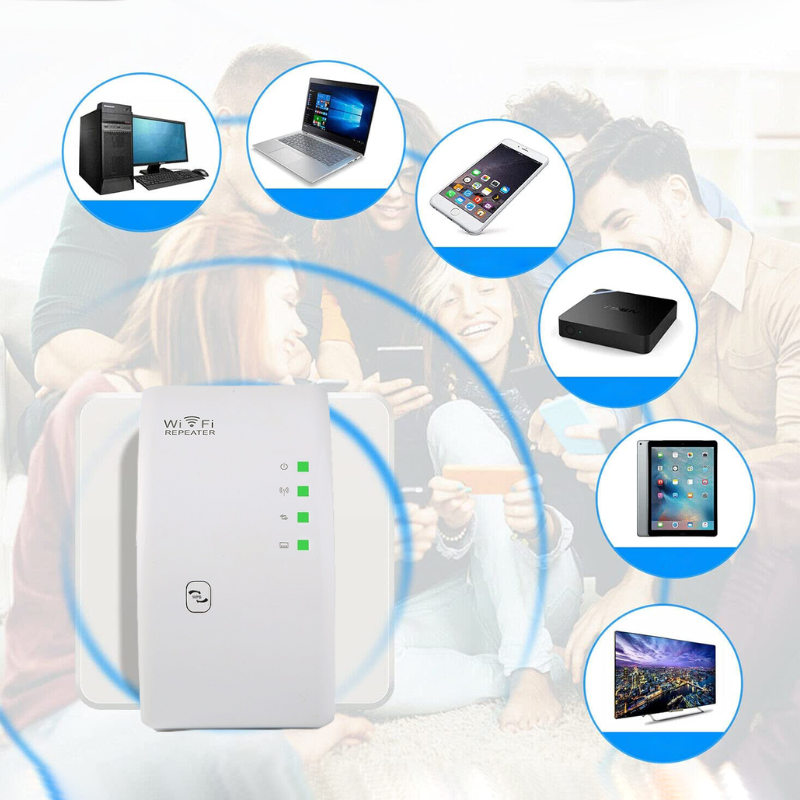 Vezeték nélküli WiFi-erősítő - NetBlaze