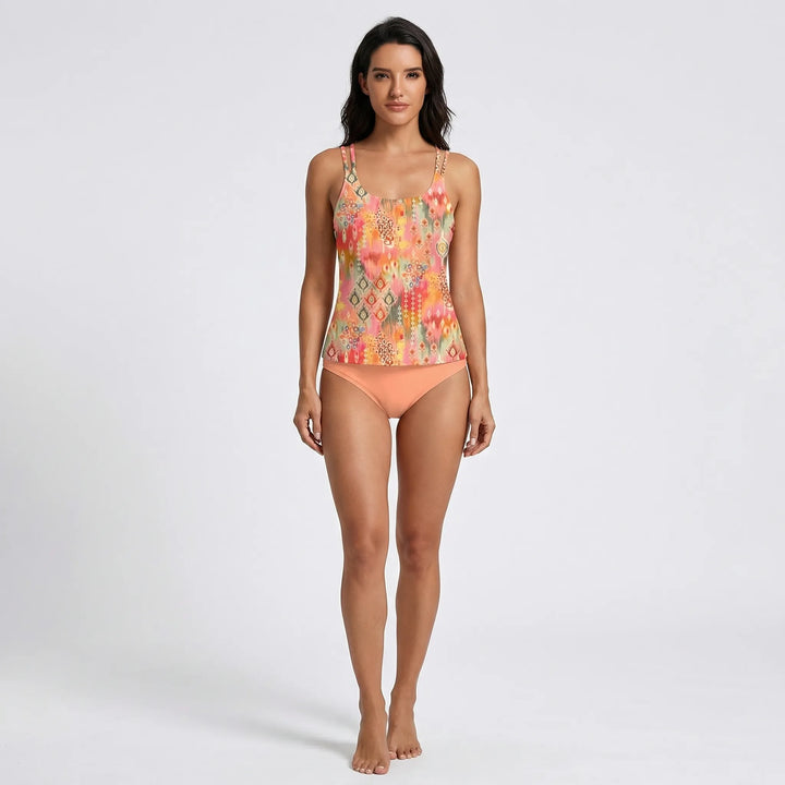 Vibrant Mandala Motif Swimwear - Eleanor