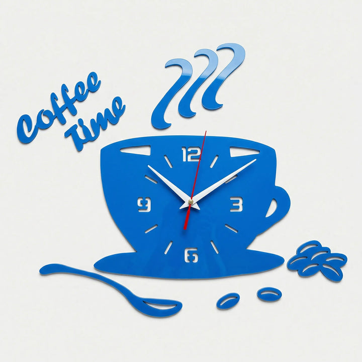 Wanduhr In Kaffeetassenform - Caffiora