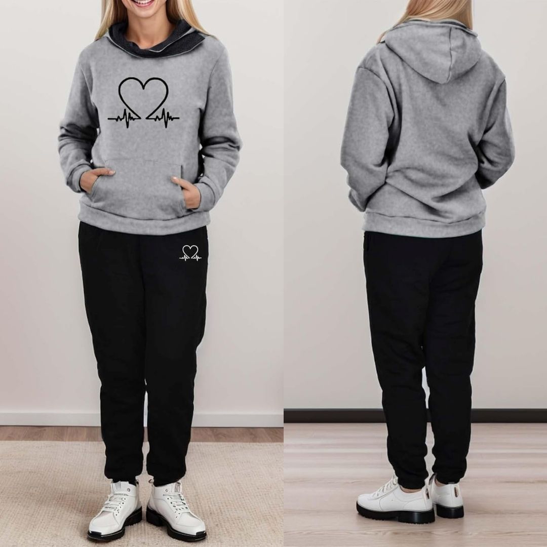 KÉNYELMES NŐI KÉT RÉSZESE SPORTÖLTÖZET - WARMFLEX™