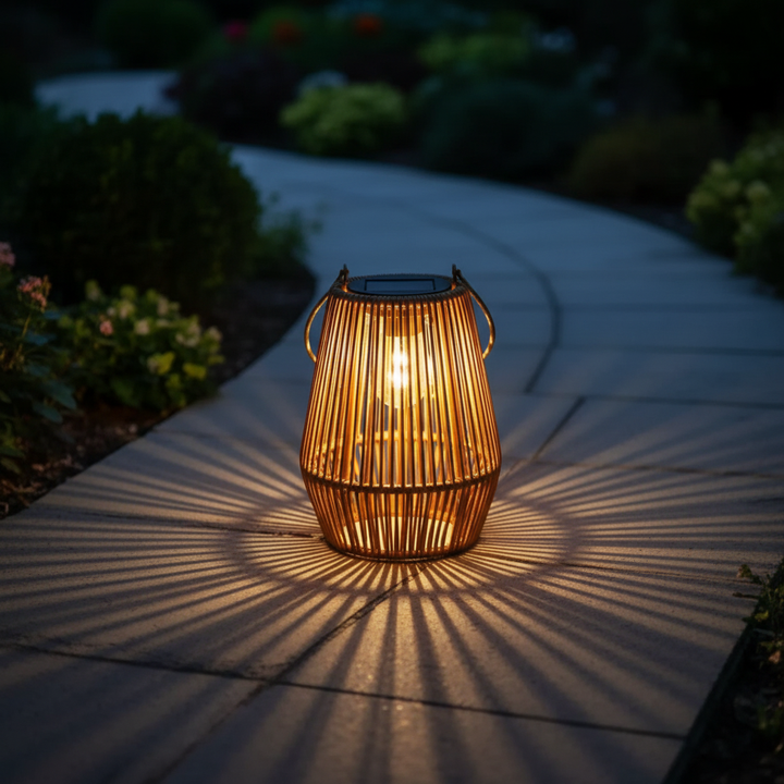 Wasserdichte Solarlampe Außen - DuskWeave