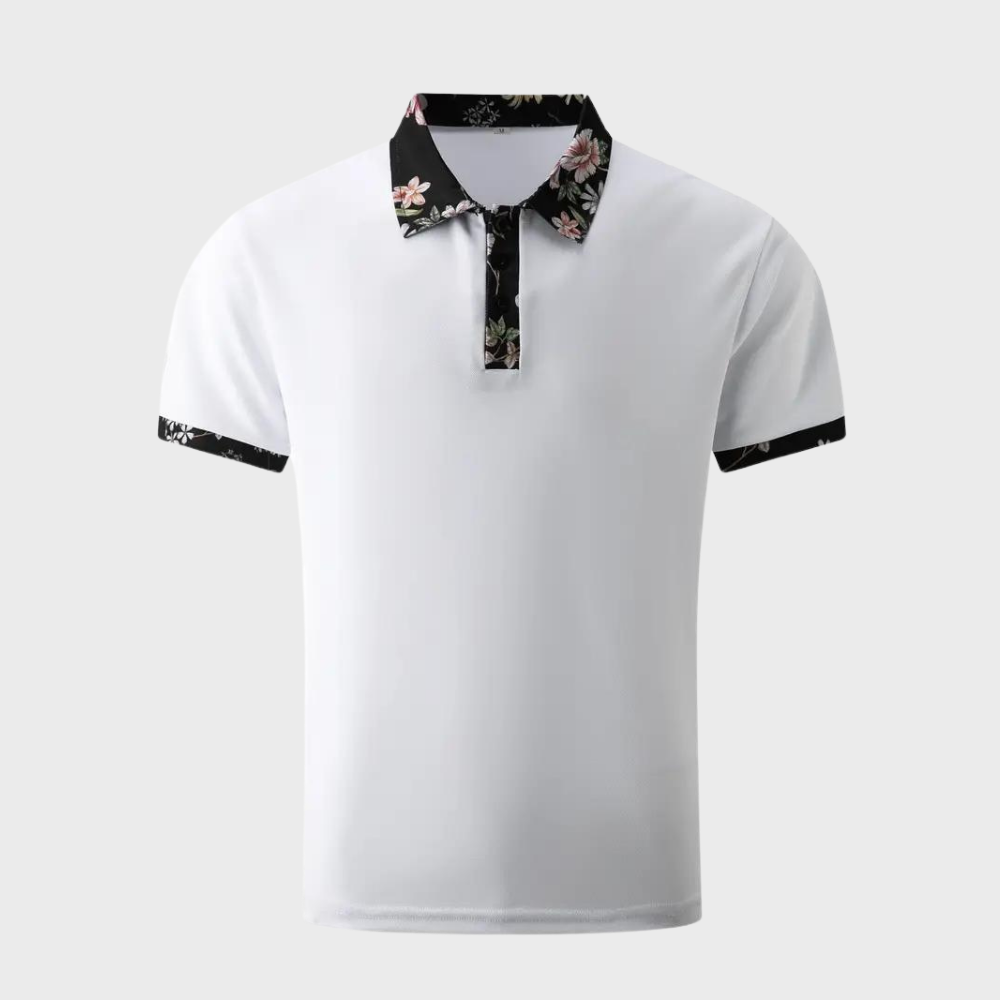 AA_Bad Conversion-Férfi Polo Diszkrét Mintával - Noah
