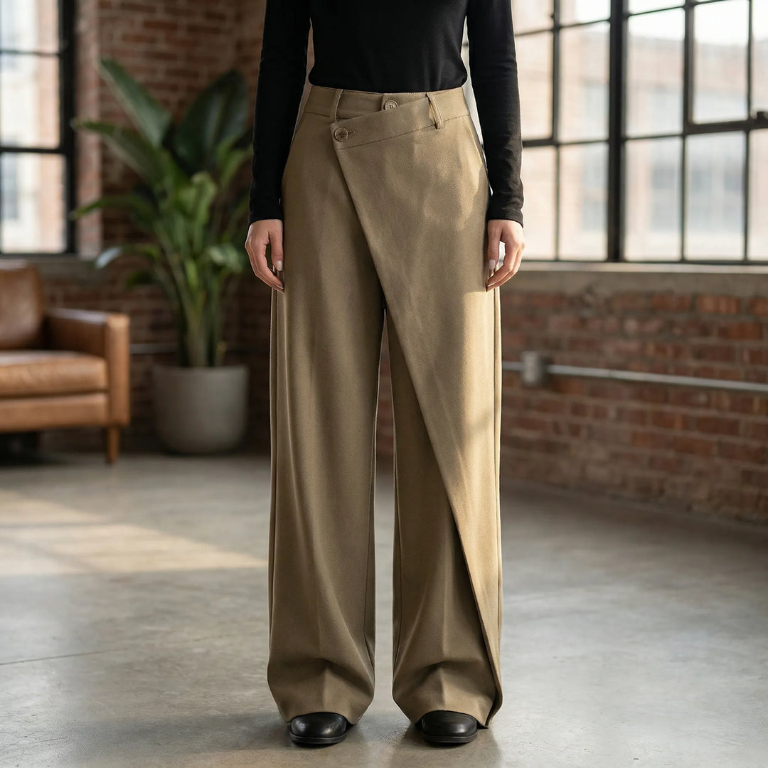 Weitbein Elegante Damenhose - Cecilia