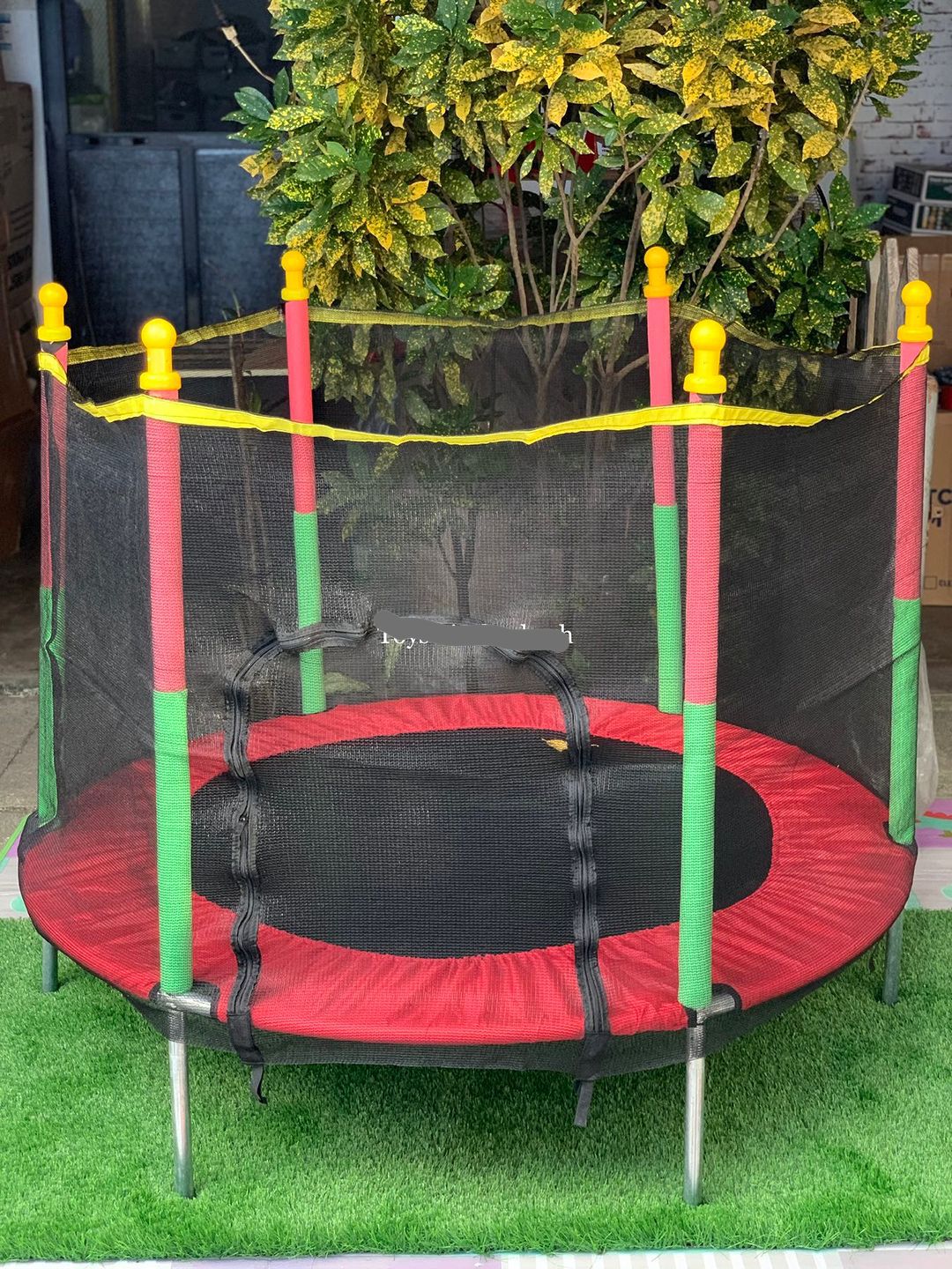 AA NOT AVAIALBLE Gyerek trambulin biztonsági hálóval – Jumpie KidsTramp