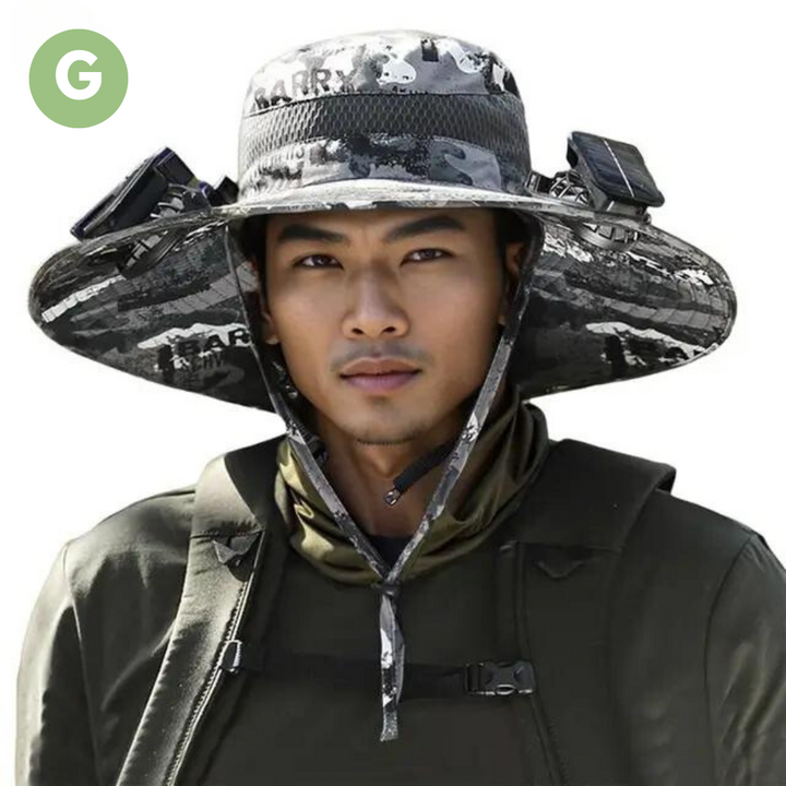 Kültéri napernyő sapka beépített ventilátorral – Sunbreeze