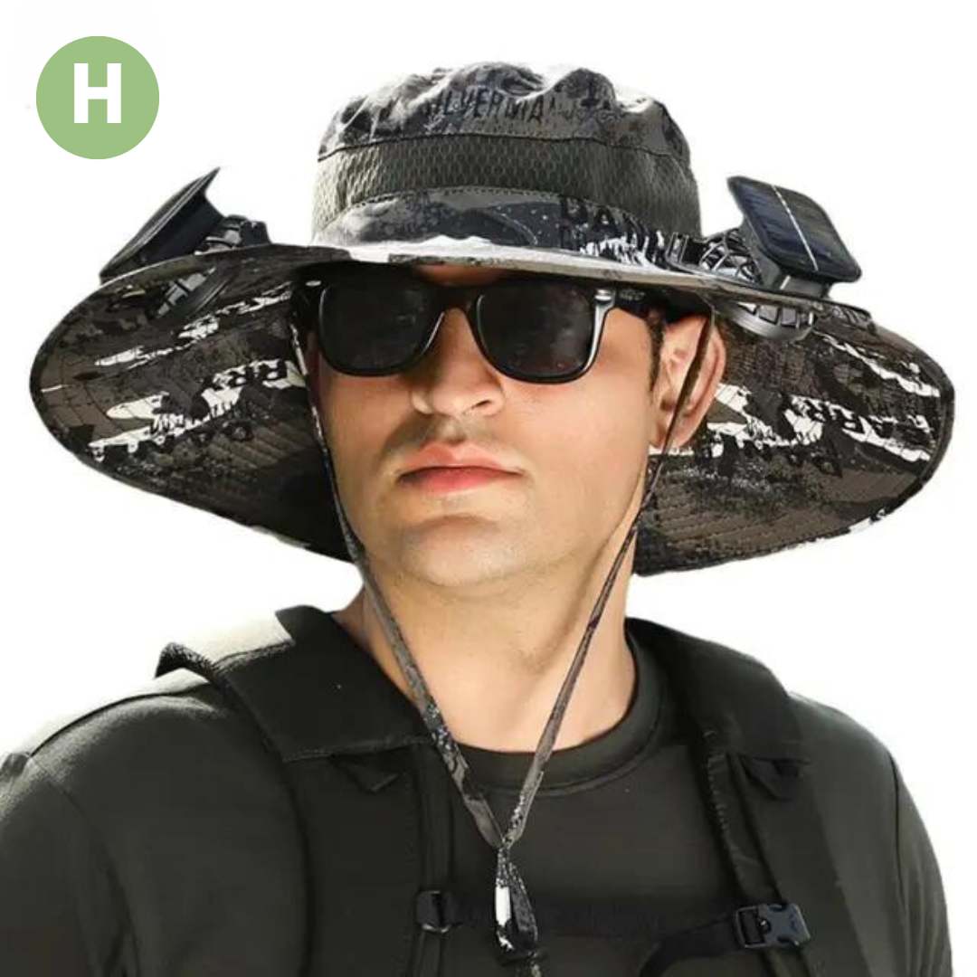 Kültéri napernyő sapka beépített ventilátorral – Sunbreeze