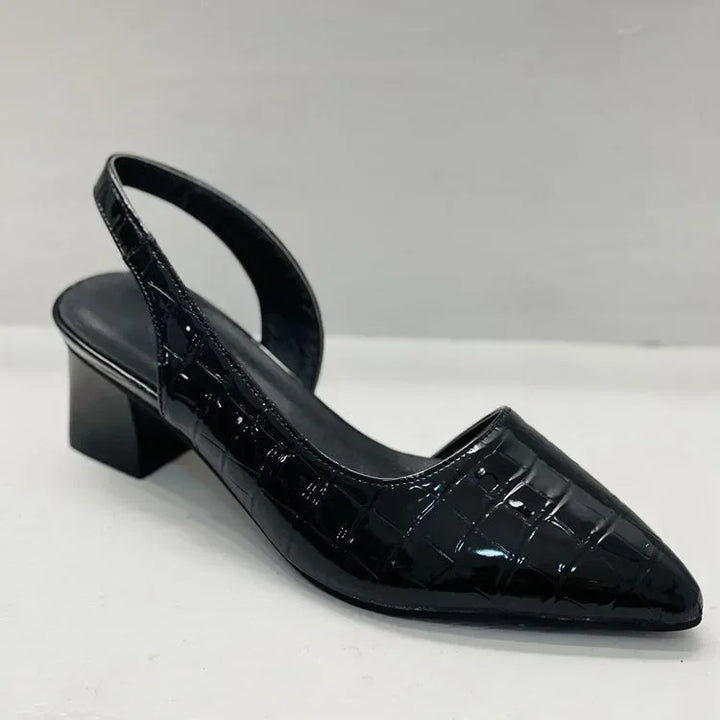 AA_Bad Conversion-Orthopédiai Croco Barna Magassarkú - Lara