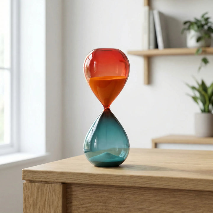 Zweifarbige Deko-Sanduhr - Solentra