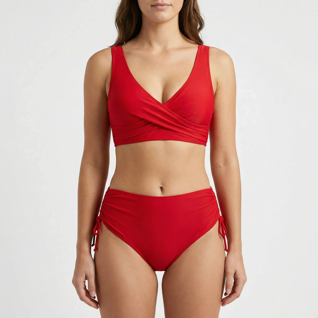 Zweiteiliges High Waist Bikini Set - Marissa
