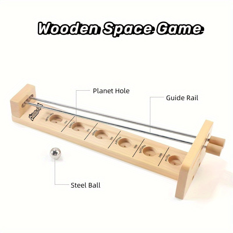 Fából készült Stickball játék Térbeli Kaland - SpaceBall Frenzy