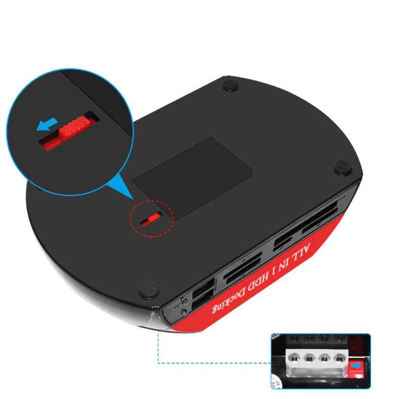 HDD dokkoló állomás – DataLift