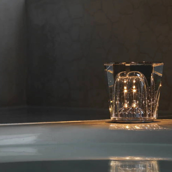 Luxus Újratölthető Gyémánt Kristály Asztali Lámpa - Lumière Diamant