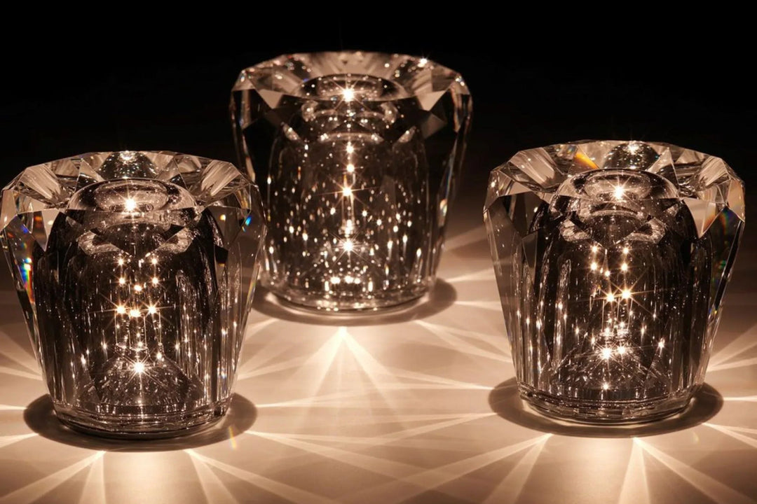 Luxus Újratölthető Gyémánt Kristály Asztali Lámpa - Lumière Diamant