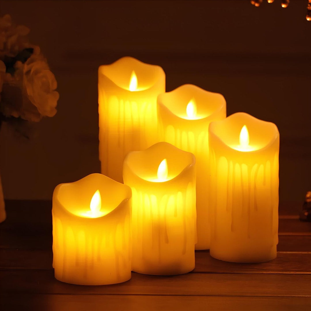 Hangulatos LED Gyertyák - GlowFlicker
