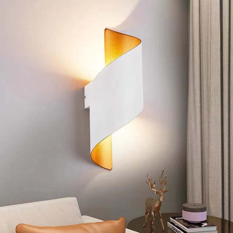 Modern Spirál LED Fali Lámpa - TwistLight