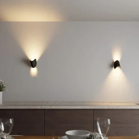 Adjustable Up-Down LED Wall Light, Warm Ambient Modern Sconce 3