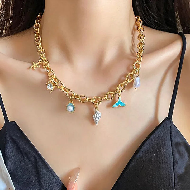 Boho Kagylólánc - Naya