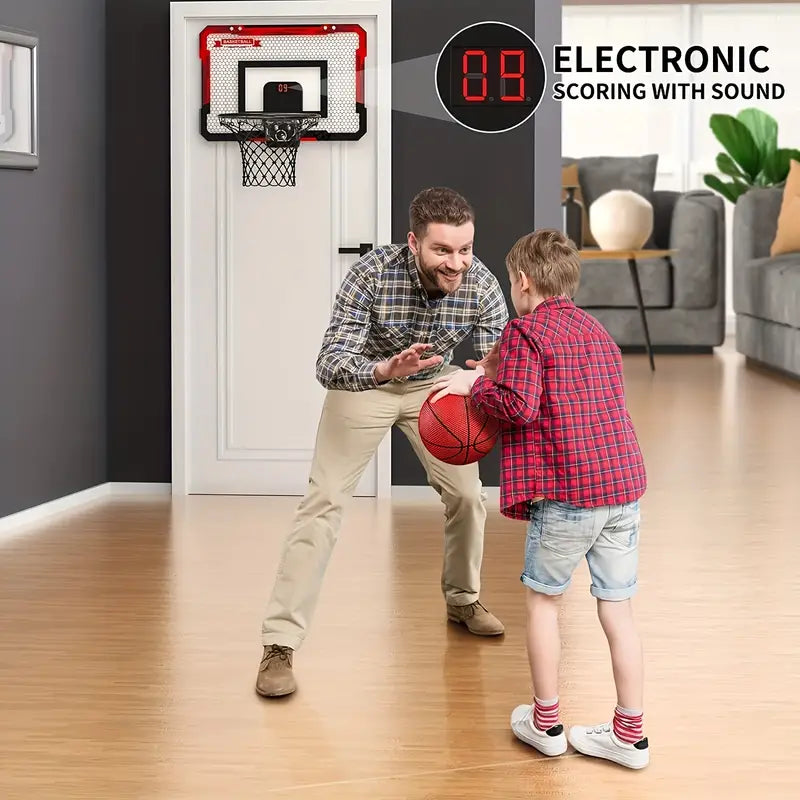 AA OOS Mini kosárlabdapalánk elektronikus kijelzővel - BouncePro