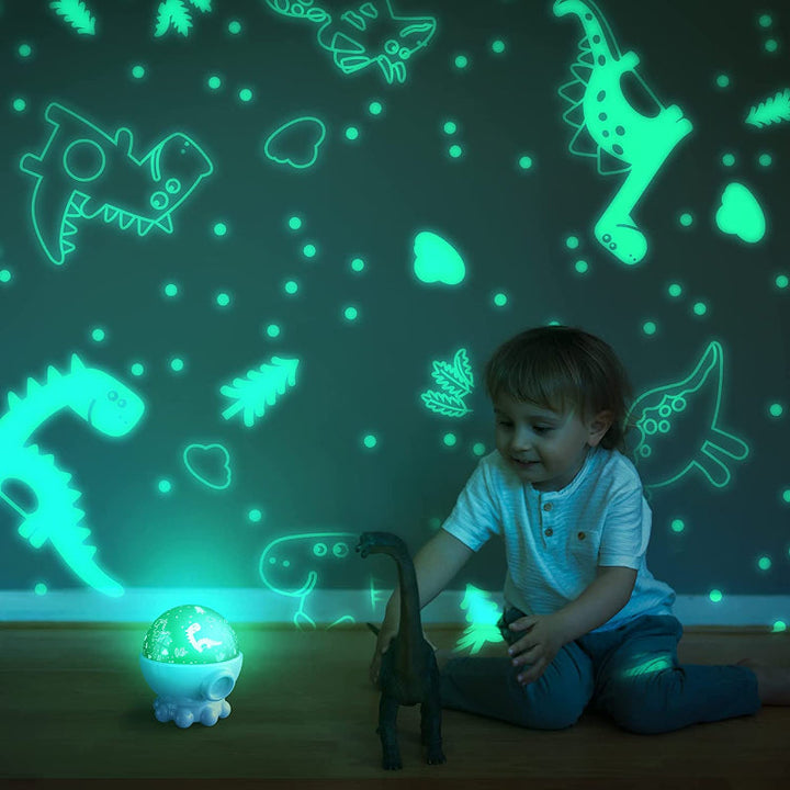 LED éjjeli lámpa óceán- és csillagprojektorral + zenei funkcióval - DreamAura